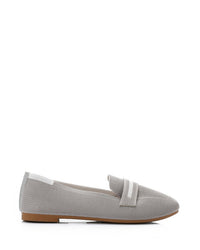 FAN-DJTV-025 Semi Square Toe Shape Flat Shoes