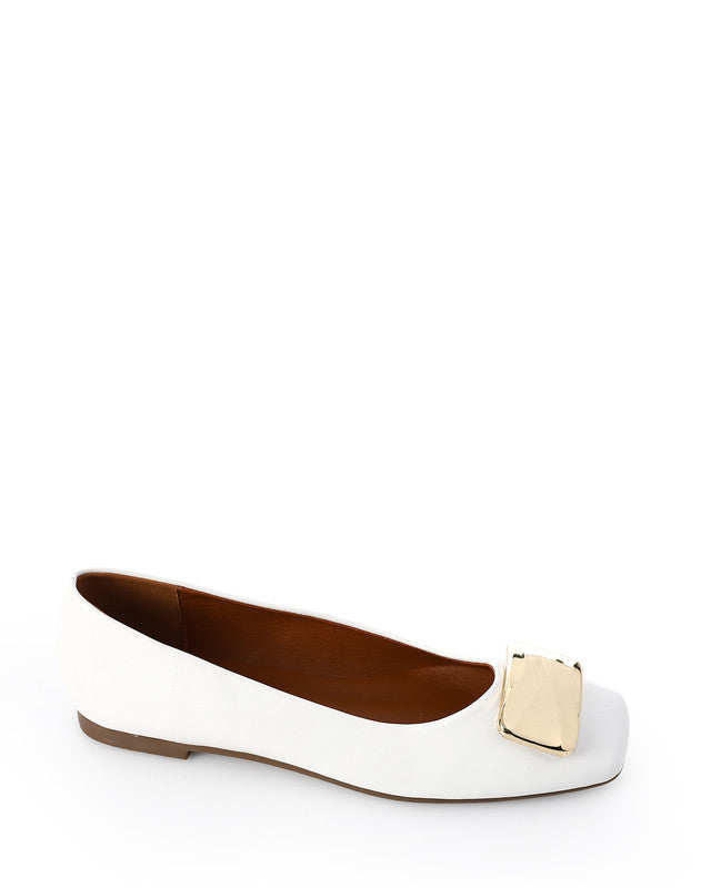 FAN-DJTX-008 Leather Ballerina