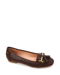 FAN-DVTS-001 Semi-Square Toe Shape Tassel Loafer