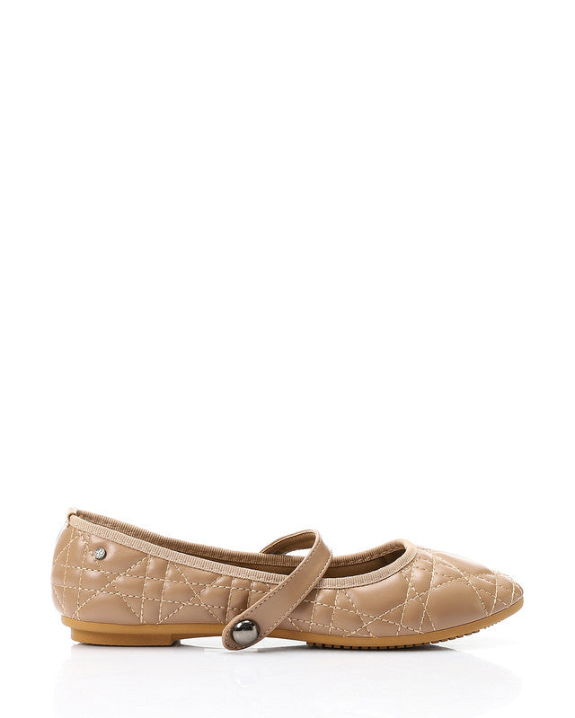 FAN-DVTX-005 Oval Toe Shape Flat Shoes