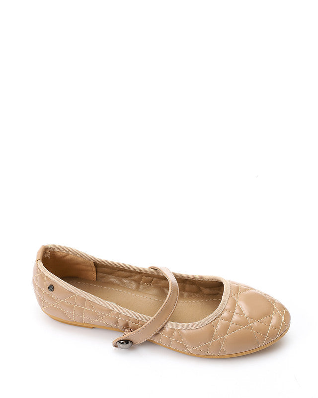 FAN-DVTX-005 Oval Toe Shape Flat Shoes