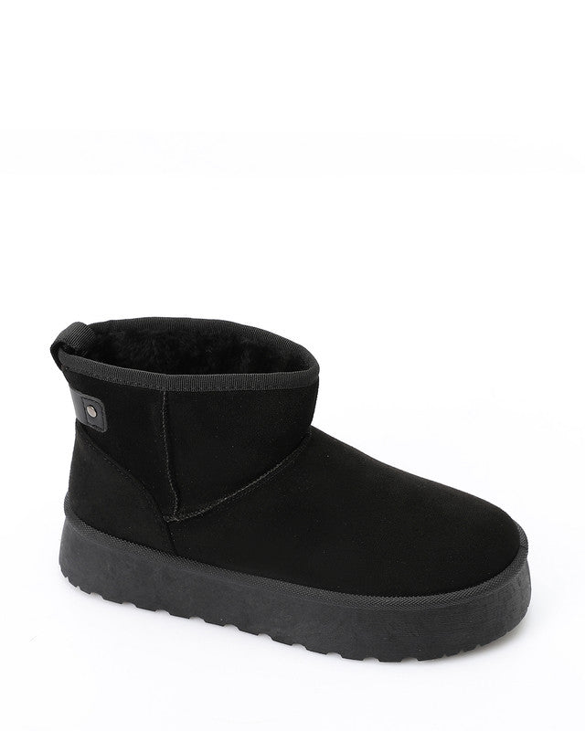 GER-DVTX-002 Ankle Suede Stitched Boot