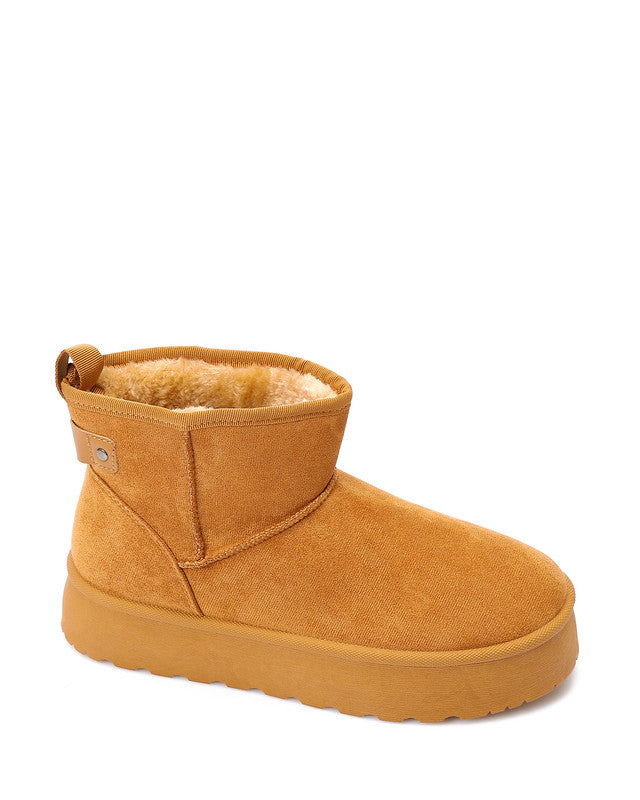 GER-DVTX-002 Ankle Suede Stitched Boot