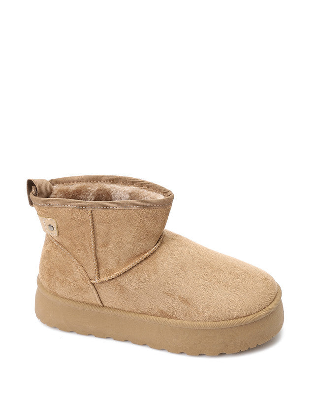 GER-DVTX-002 Ankle Suede Stitched Boot