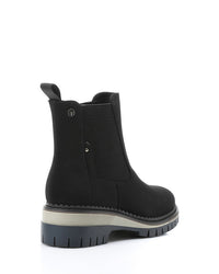 GER-DVTX-016 Round Toe Suede Ankle Boots