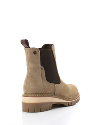 GER-DVTX-016 Round Toe Suede Ankle Boots