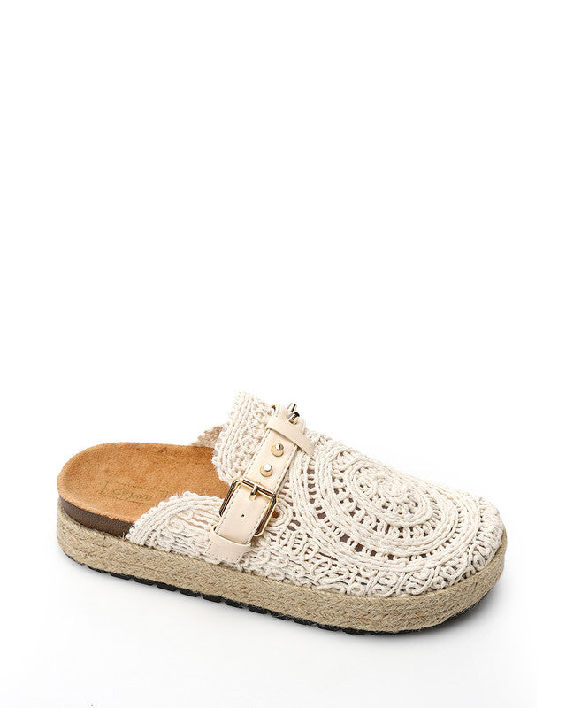 GOR-DJTX-004 Flat Mule Shoes