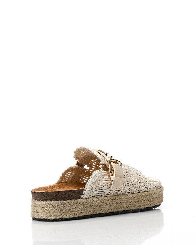 GOR-DJTX-004 Flat Mule Shoes