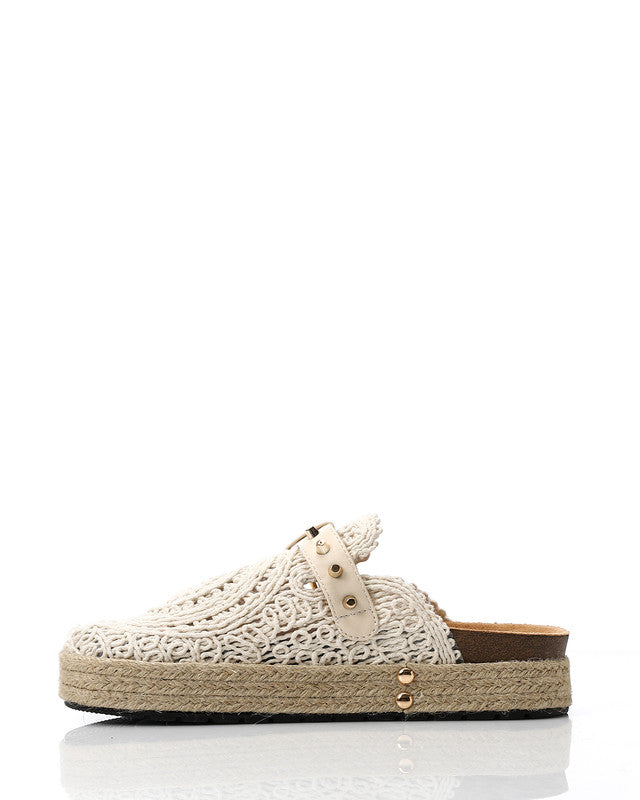 GOR-DJTX-004 Flat Mule Shoes