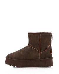 GOR-DVTS-003 Shearling-Lined Nubuck Ankle Boots