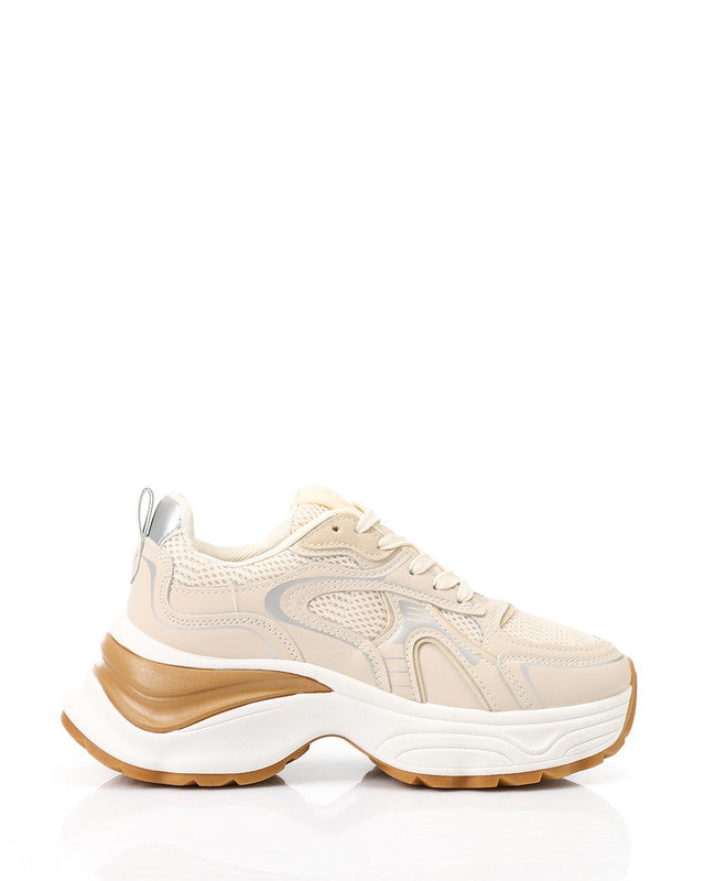 GOR-DVTX-005 Casual Sneakers - KHAKI / 37 - Dejavu