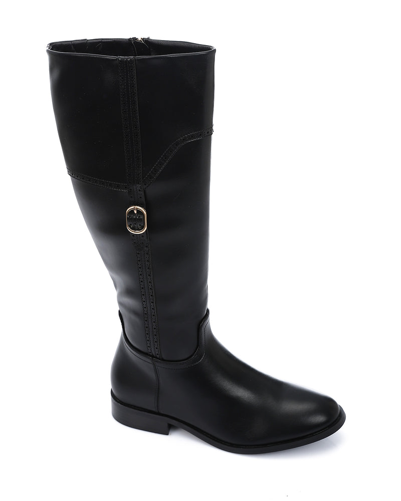 GPS-DVTV-014 Cuff Boots With Decorative Buckle