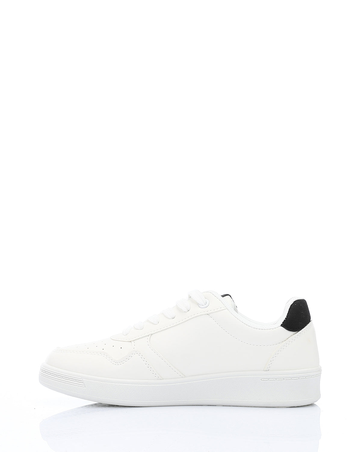 GPS-DVTV-018 Perforated Leather Toecap White Sneakers