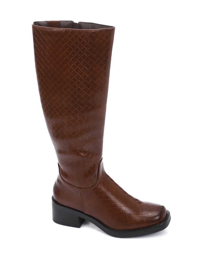 GPS-DVTV-040 Leather Knee High Boots