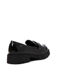 HOG-DVTS-006 Shiny Leather Round Toe Shape Loafer