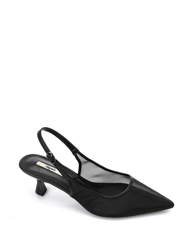 HUA-DJTV-006 Pointed Toe Shape Pump