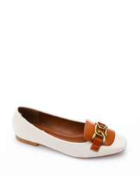 JAL-DJTV-011 Textile Comfort Ballerinas - Black & Off White
