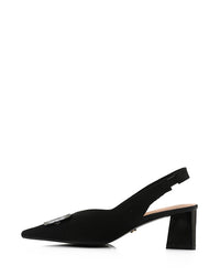 JAL-DJTV-040 Decorative Buckle Ribbed Pump