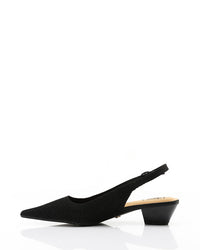 JAL-DJTV-043 Pointed Ribbed Mid Heel Pump