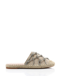 JAL-DJTV-053 Round Toecap Strassy Mules