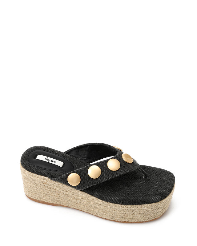 JAL-DJTX-002 Flatform Slipper Shoes