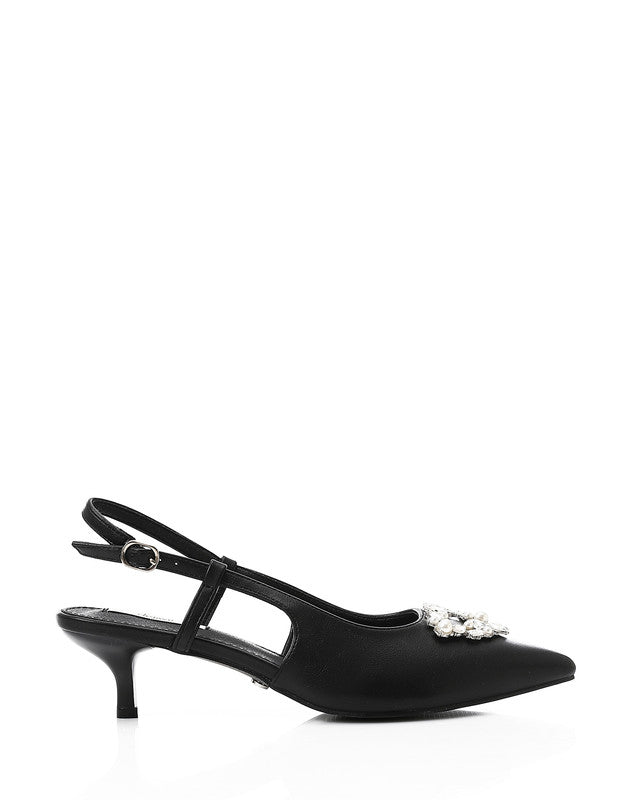 JAL-DJTX-005 Kitten Pump Shoes