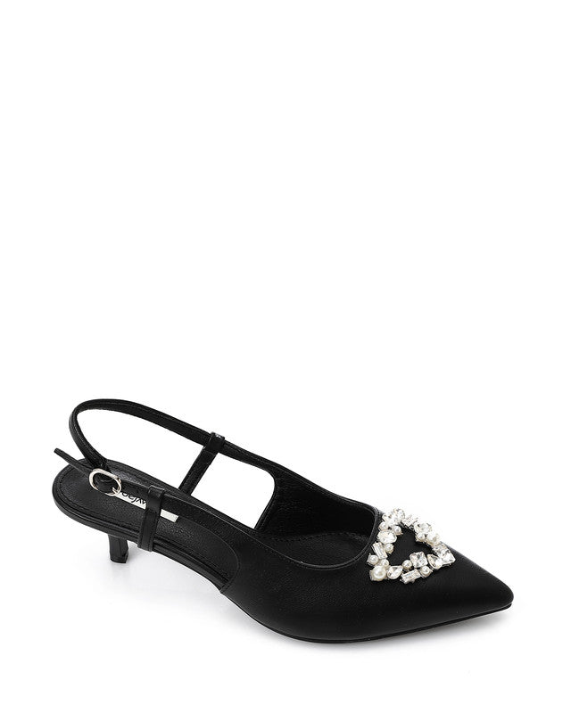 JAL-DJTX-005 Kitten Pump Shoes