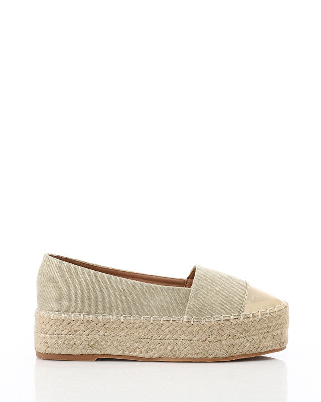 JAL-DJTX-009 Flatform Espadrille Shoes