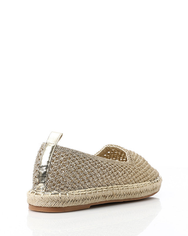JAL-DJTX-012 Canvas Espadrille Flats