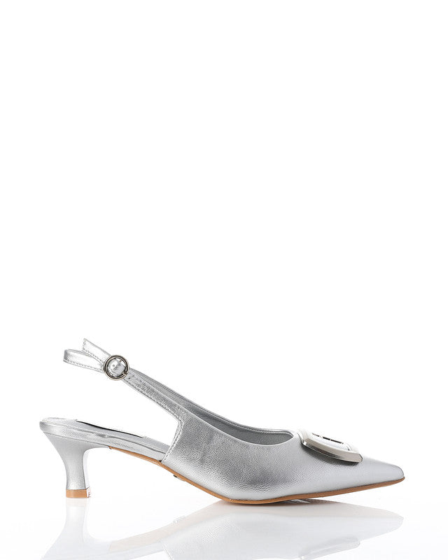 JAL-DJTX-015 Metallic Evening Heels