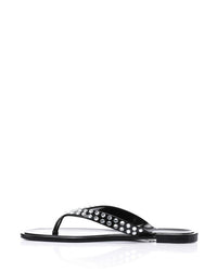 KND-DJTV-003 Black One Thong Slipper