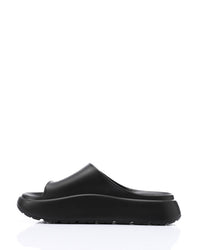 KND-DJTV-015 Chunky Platform Slipper Black