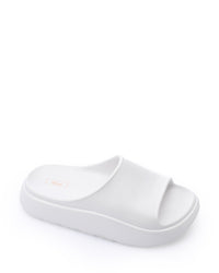 KND-DJTV-015 Chunky Platform Slipper Black