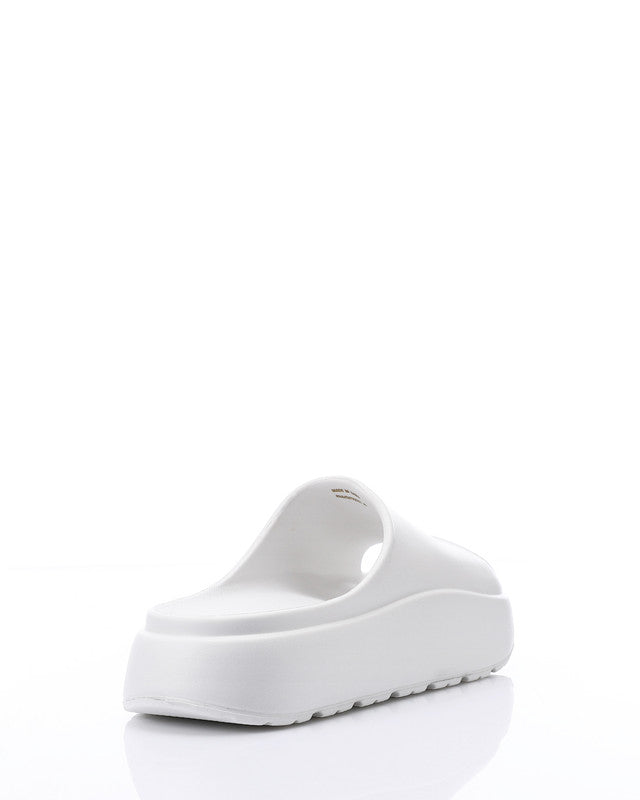 KND-DJTV-015 Chunky Platform Slipper Black