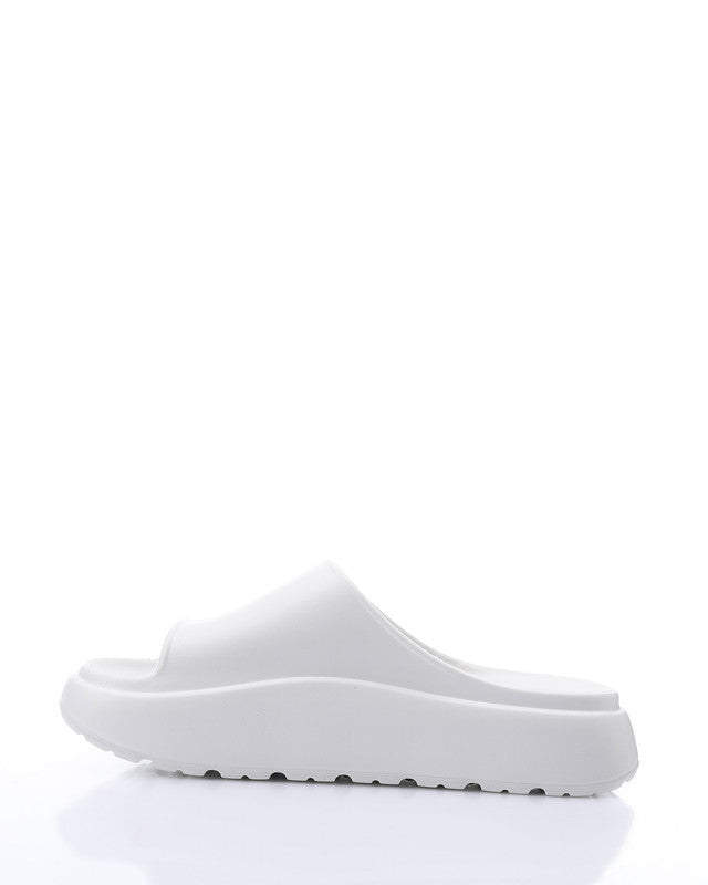 KND-DJTV-015 Chunky Platform Slipper Black
