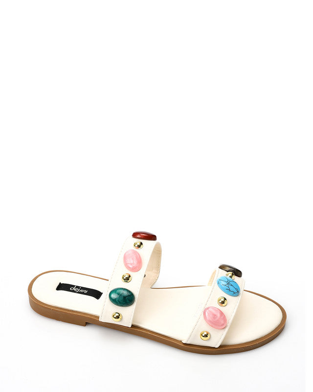 KND-DJTX-009 Flat Slipper Shoes