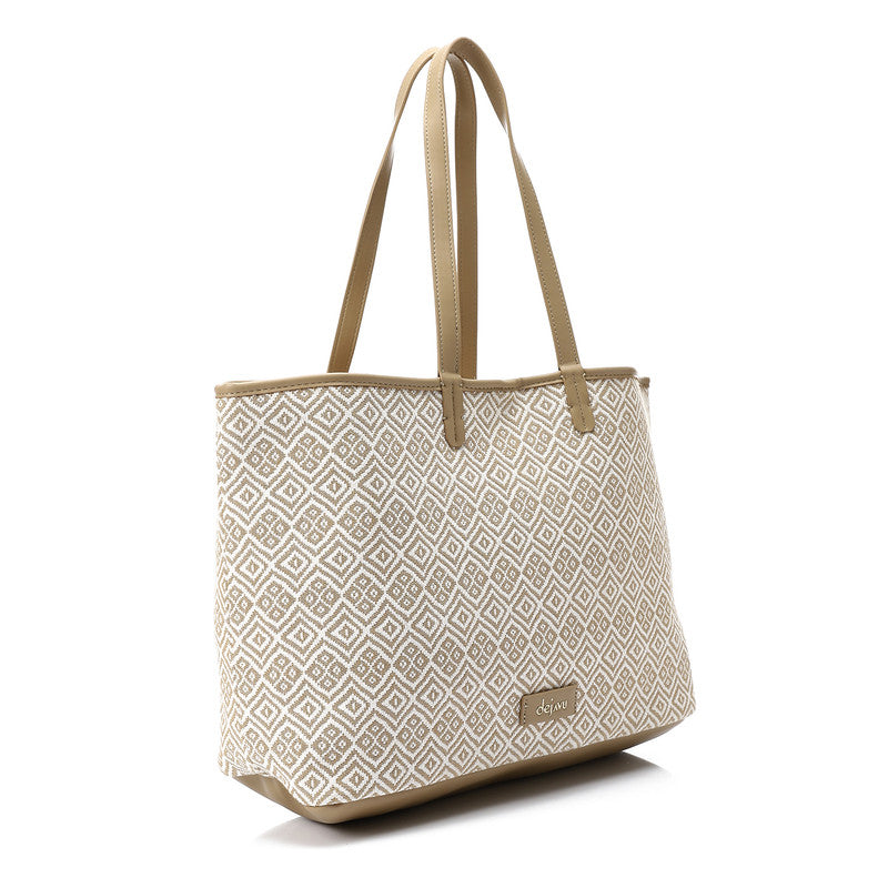 LID-DJTV-012 Textile Self Pattern Shoulder Bag