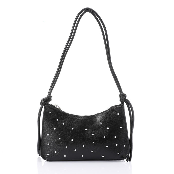 LID-DJTV-024 Strass Shoulder Bag - Black