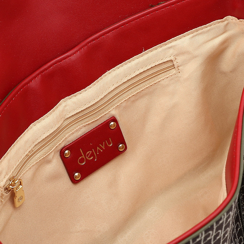 LID-DJTX-011 FLAP SHOULDER BAG