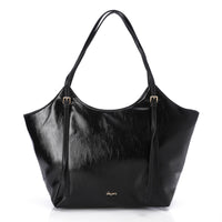 LID-DVTS-011 Crinkle Leather Tote Bag