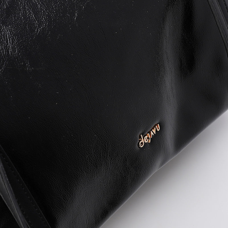 LID-DVTS-011 Crinkle Leather Tote Bag