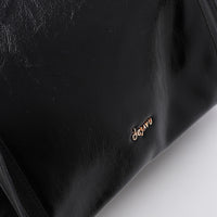 LID-DVTS-011 Crinkle Leather Tote Bag