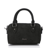 LID-DVTS-013 Suede Duffle Crossbody Bag