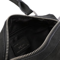 LID-DVTS-013 Suede Duffle Crossbody Bag