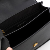 LID-DVTS-014 Scarf-Wrapped Handle Flap Crossbody Bag