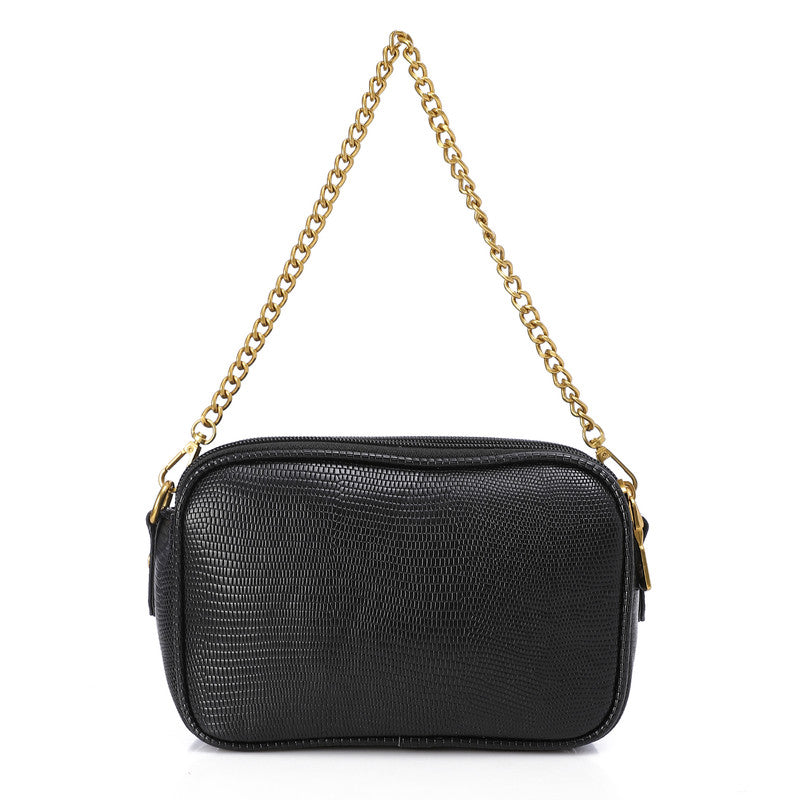 LID-DVTS-021 Lizard Embossed Crossbody Bag