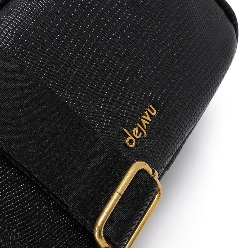 LID-DVTS-021 Lizard Embossed Crossbody Bag