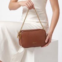 LID-DVTS-021 Lizard Embossed Crossbody Bag