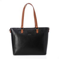 LID-DVTS-032 Leather Zipped Everyday Shoulder Bag