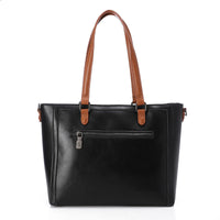 LID-DVTS-032 Leather Zipped Everyday Shoulder Bag
